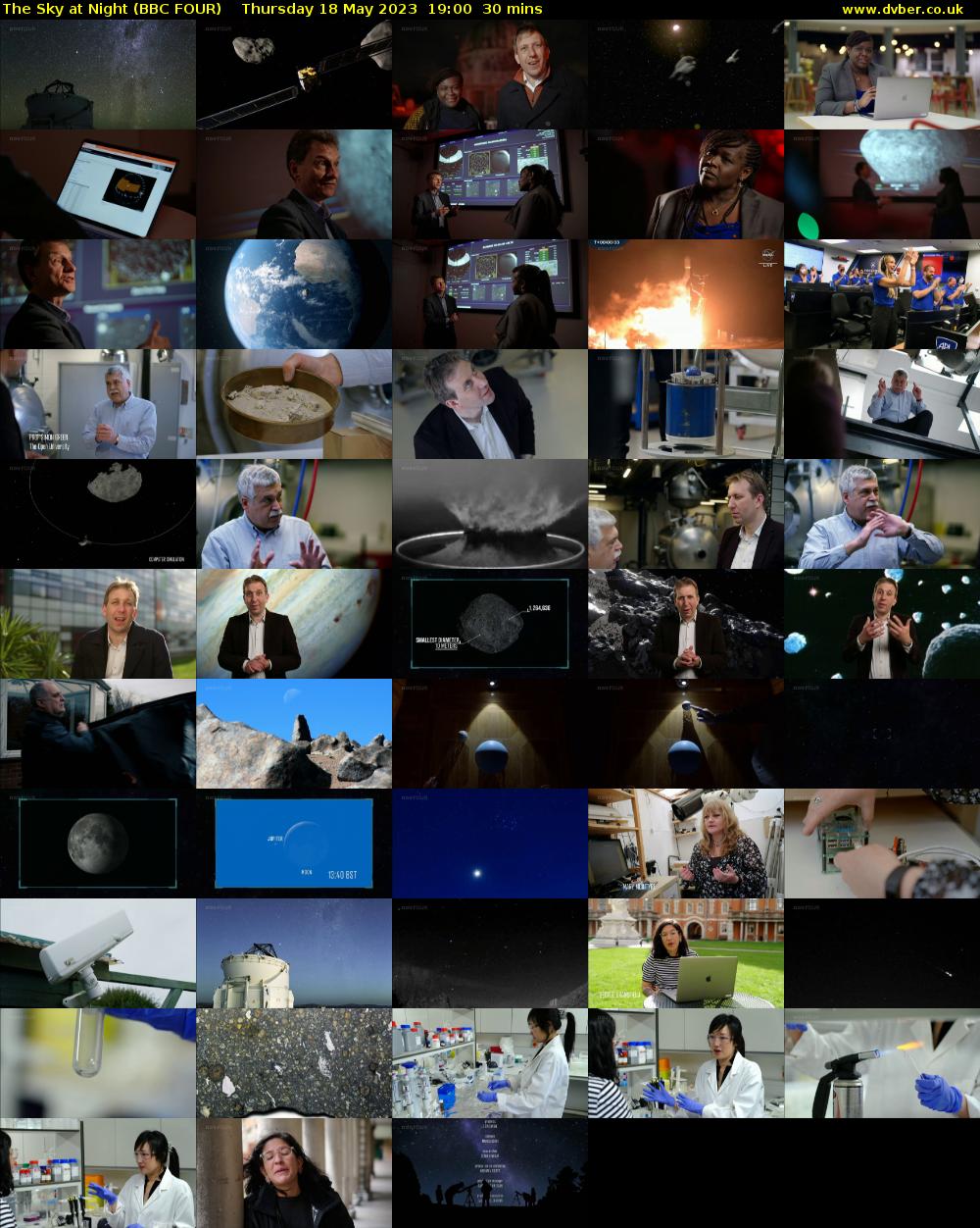 The Sky at Night (BBC FOUR) Thursday 18 May 2023 19:00 - 19:30