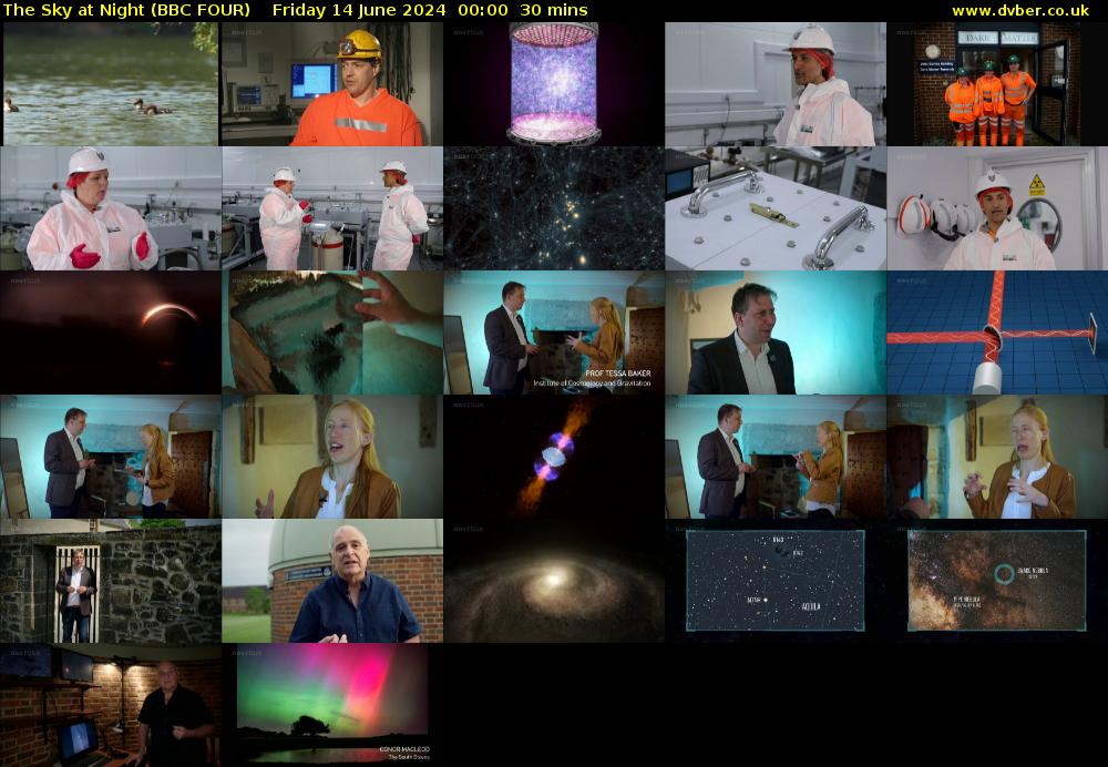 The Sky at Night (BBC FOUR) Friday 14 June 2024 00:00 - 00:30