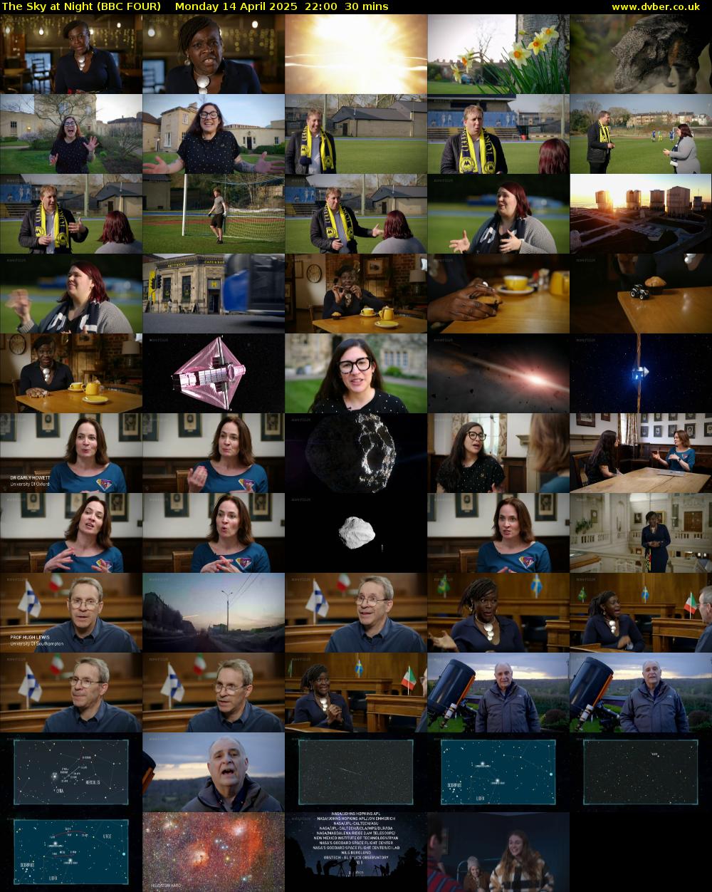 The Sky at Night (BBC FOUR) Monday 14 April 2025 22:00 - 22:30