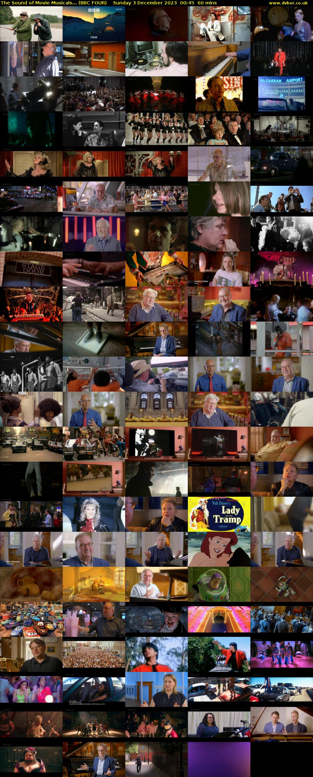 The Sound of Movie Musicals... (BBC FOUR) Sunday 3 December 2023 00:45 - 01:45