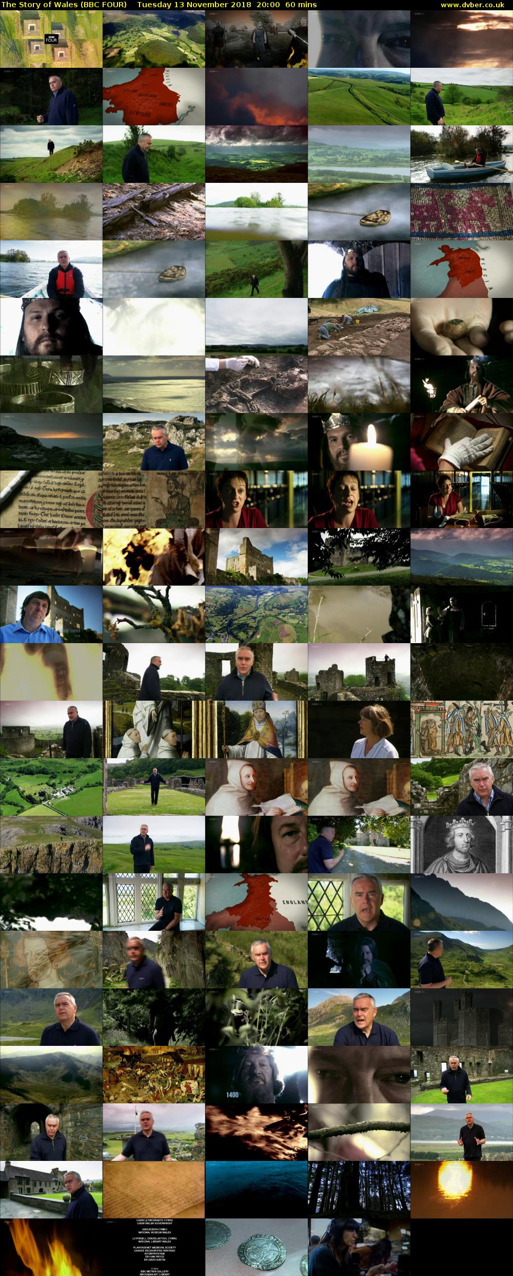 The Story of Wales (BBC FOUR) Tuesday 13 November 2018 20:00 - 21:00