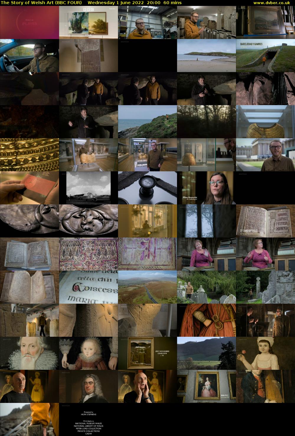 The Story of Welsh Art (BBC FOUR) Wednesday 1 June 2022 20:00 - 21:00