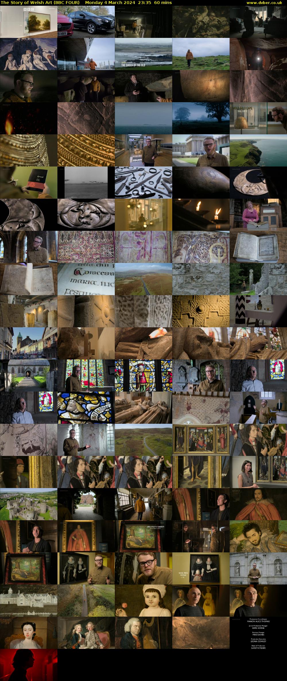 The Story of Welsh Art (BBC FOUR) Monday 4 March 2024 23:35 - 00:35