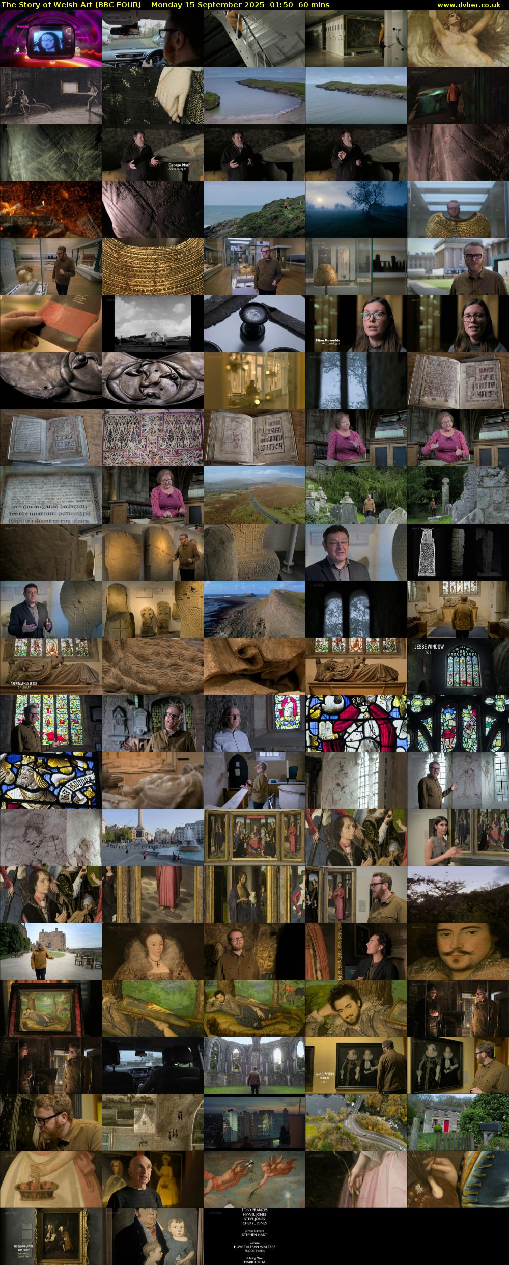 The Story of Welsh Art (BBC FOUR) Monday 15 September 2025 01:50 - 02:50