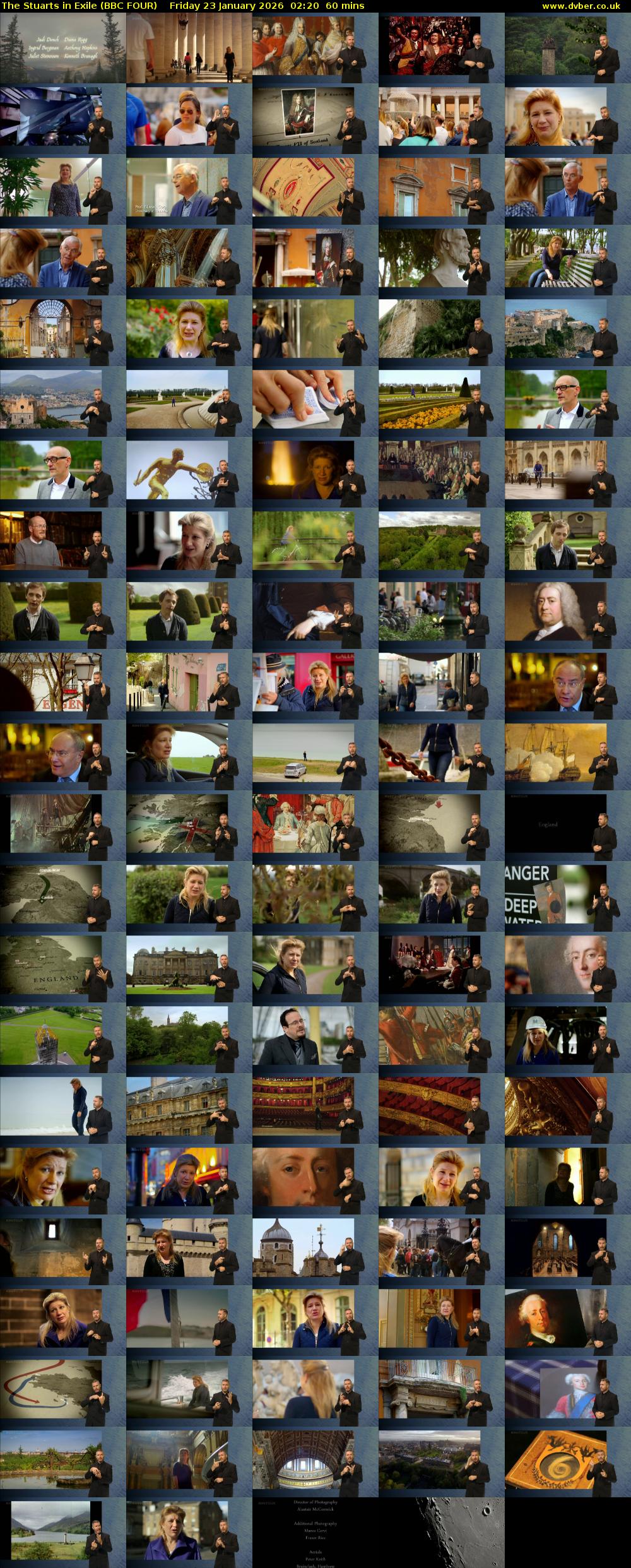 The Stuarts in Exile (BBC FOUR) Friday 23 January 2026 02:20 - 03:20