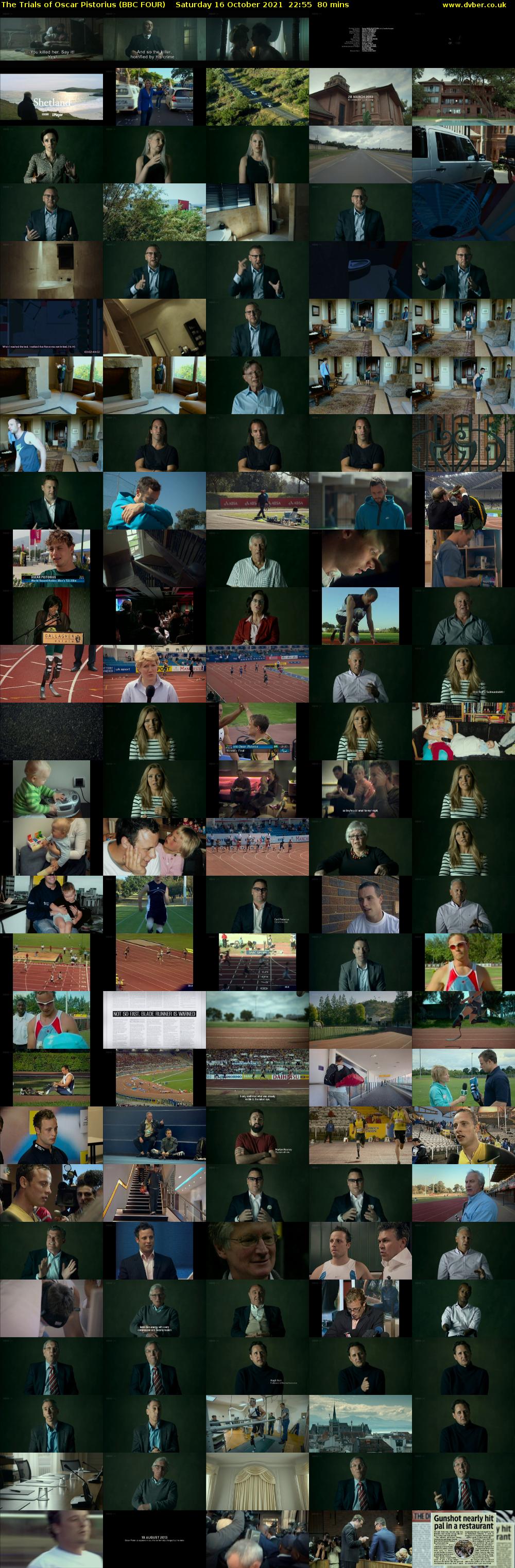 The Trials of Oscar Pistorius (BBC FOUR) Saturday 16 October 2021 22:55 - 00:15