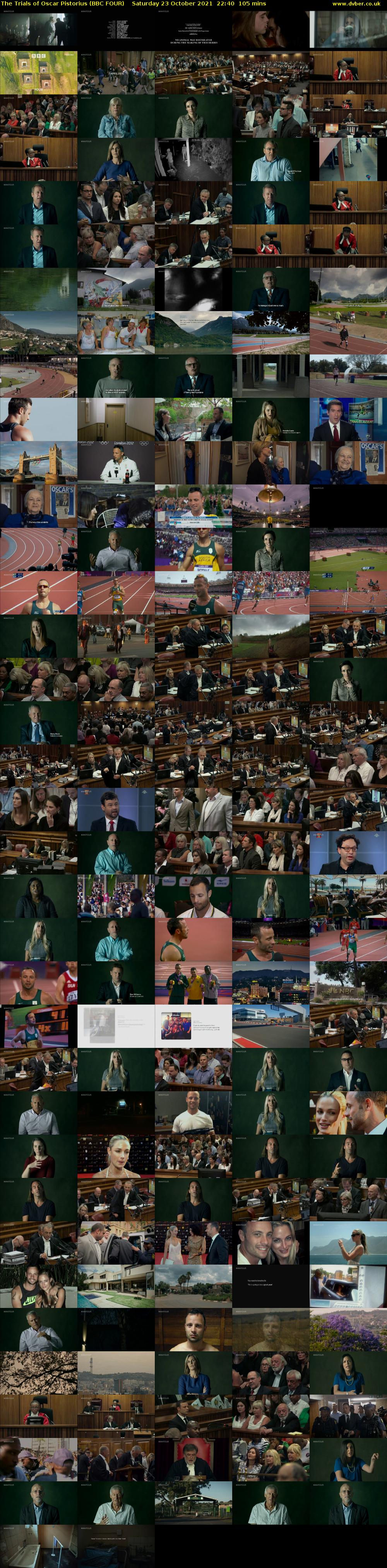 The Trials of Oscar Pistorius (BBC FOUR) Saturday 23 October 2021 22:40 - 00:25