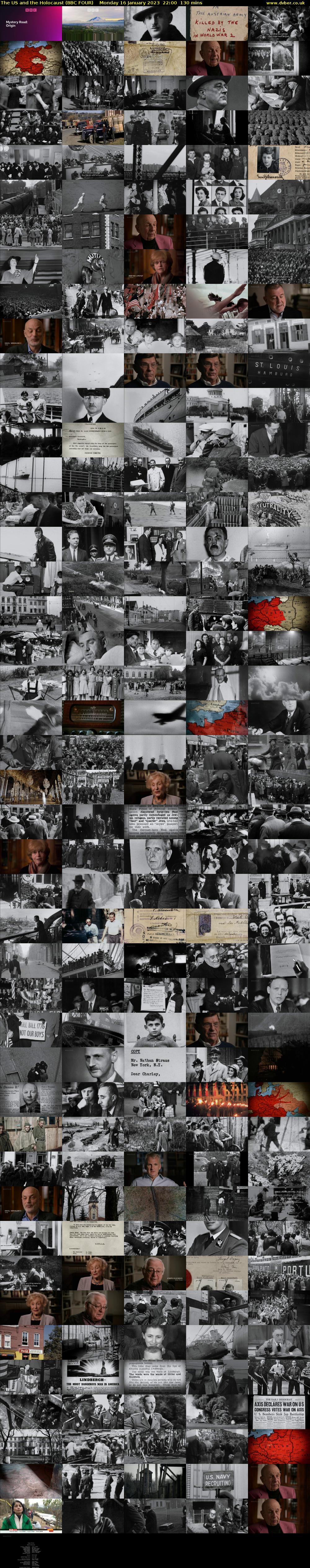 The US and the Holocaust (BBC FOUR) Monday 16 January 2023 22:00 - 00:10