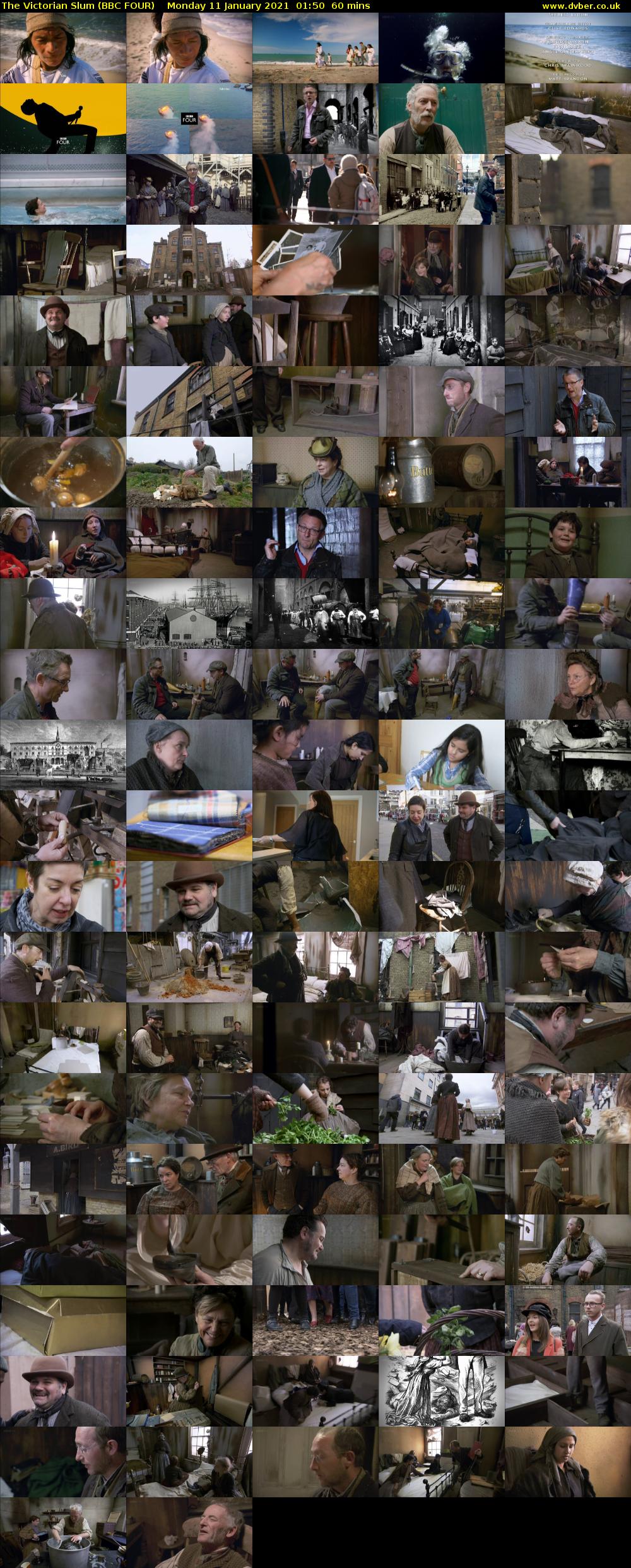 The Victorian Slum (BBC FOUR) Monday 11 January 2021 01:50 - 02:50