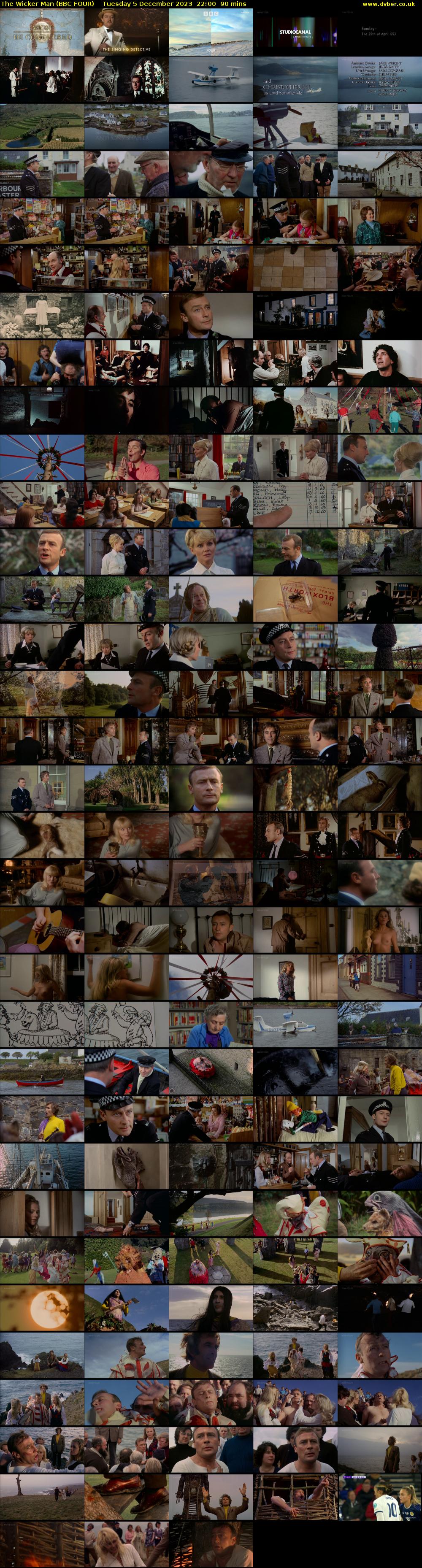 The Wicker Man (BBC FOUR) Tuesday 5 December 2023 22:00 - 23:30
