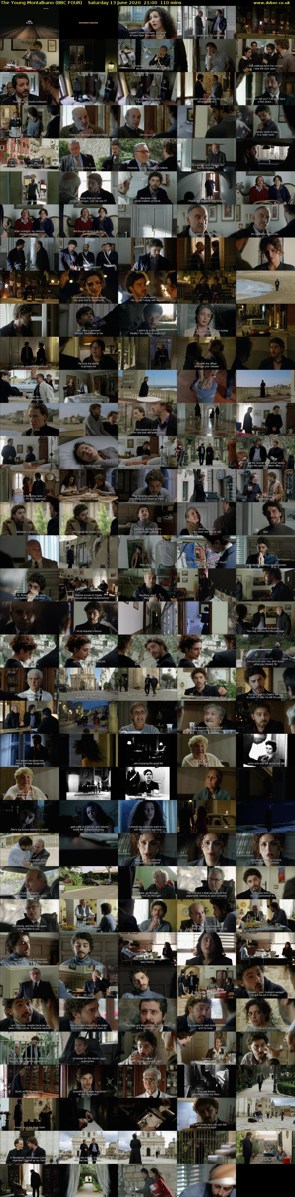 The Young Montalbano (BBC FOUR) Saturday 13 June 2020 21:00 - 22:50