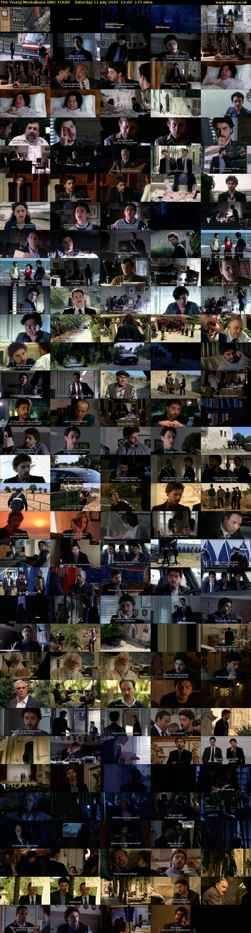 The Young Montalbano (BBC FOUR) Saturday 11 July 2020 21:00 - 22:55