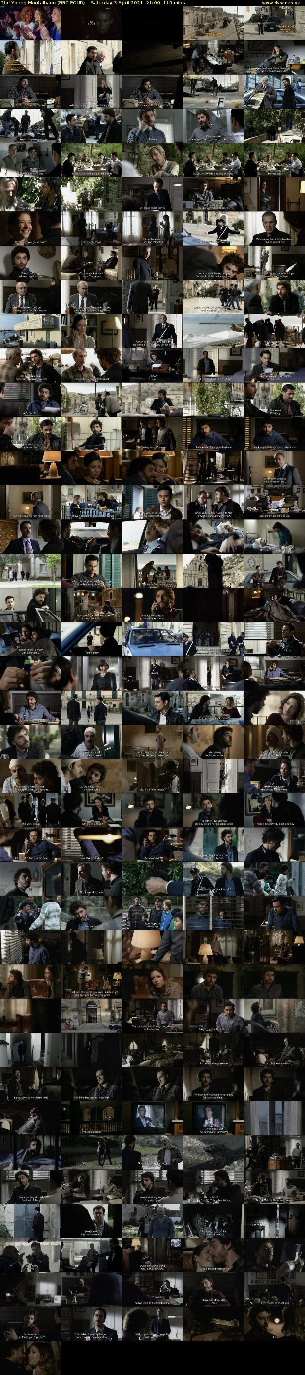 The Young Montalbano (BBC FOUR) Saturday 3 April 2021 21:00 - 22:50