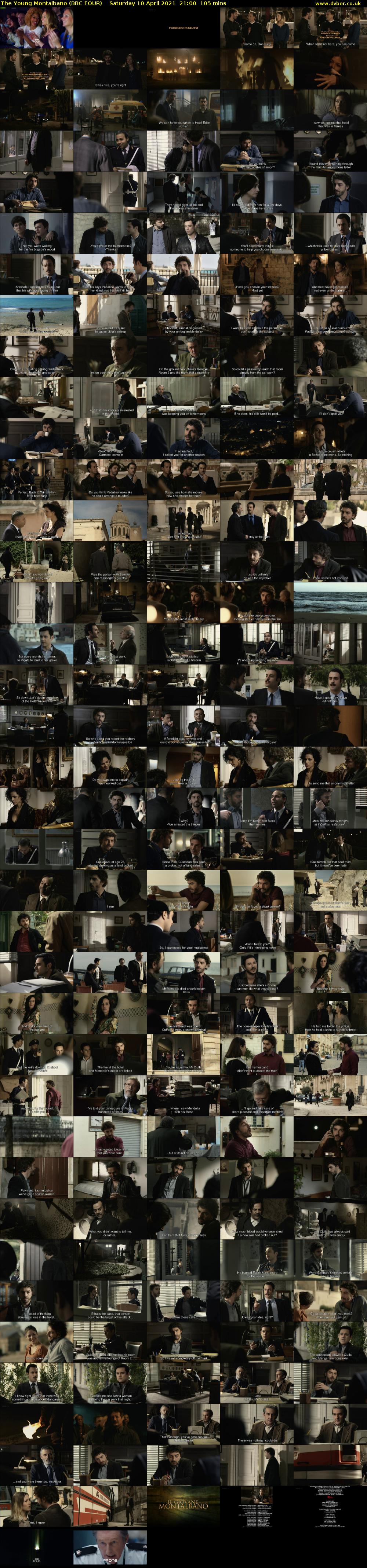 The Young Montalbano (BBC FOUR) Saturday 10 April 2021 21:00 - 22:45