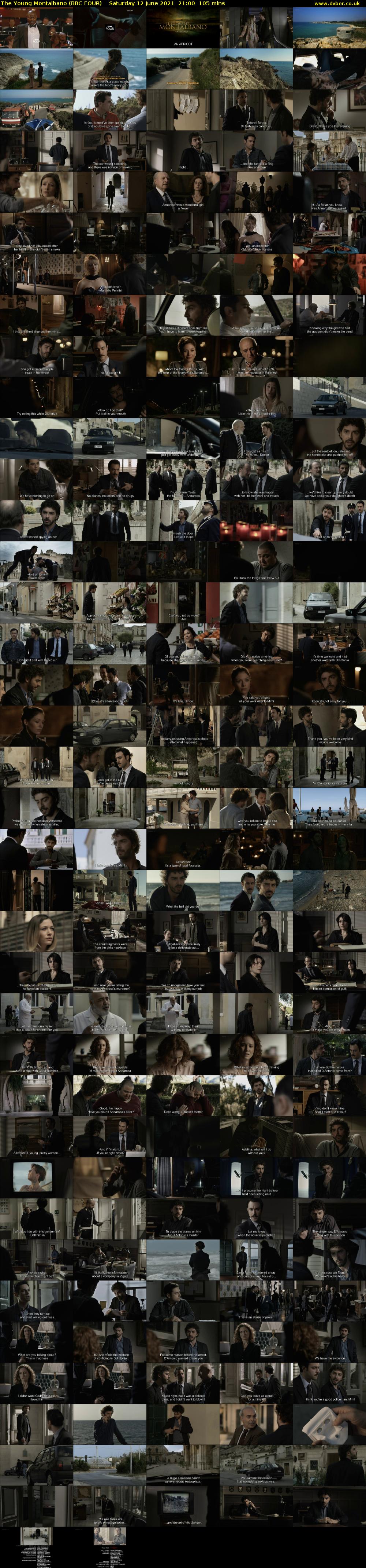 The Young Montalbano (BBC FOUR) Saturday 12 June 2021 21:00 - 22:45