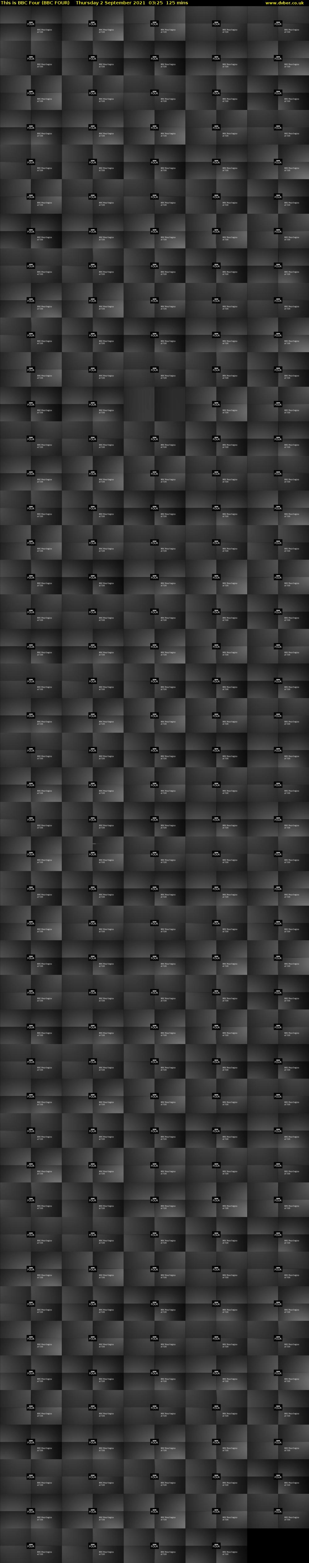 This Is BBC Four (BBC FOUR) Thursday 2 September 2021 03:25 - 05:30