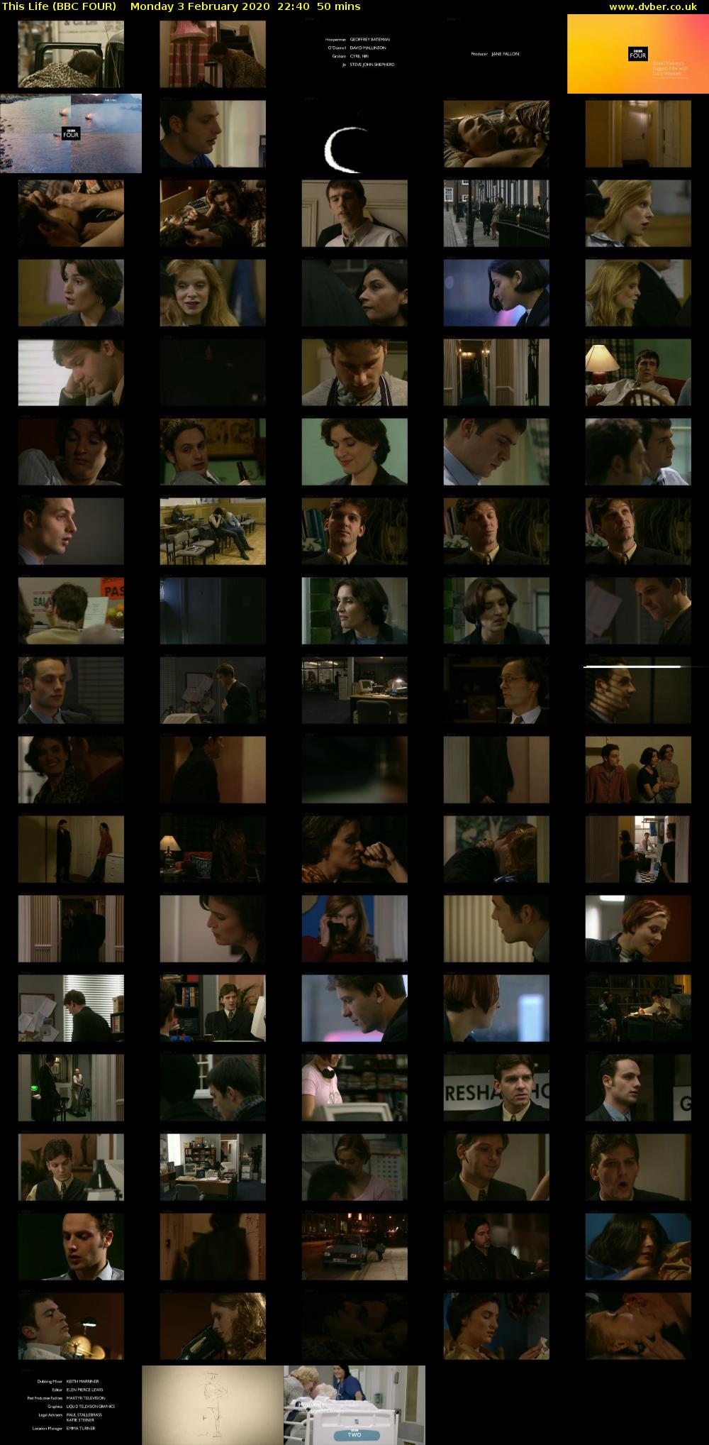 This Life (BBC FOUR) Monday 3 February 2020 22:40 - 23:30