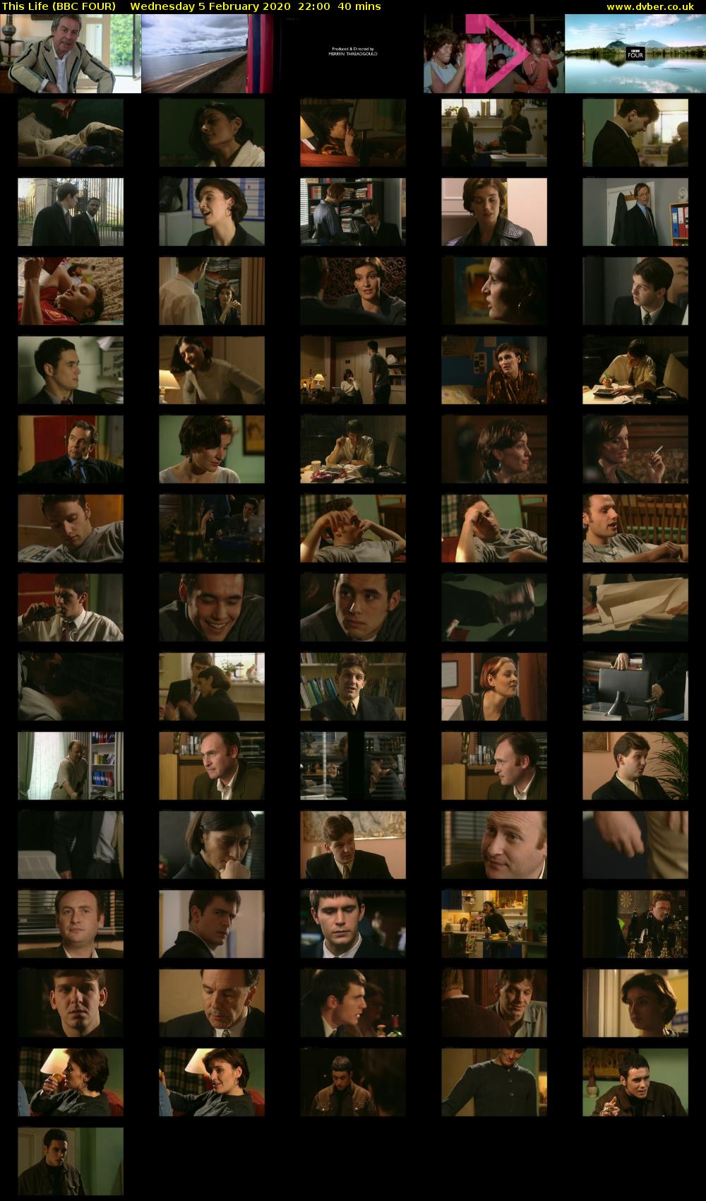 This Life (BBC FOUR) Wednesday 5 February 2020 22:00 - 22:40