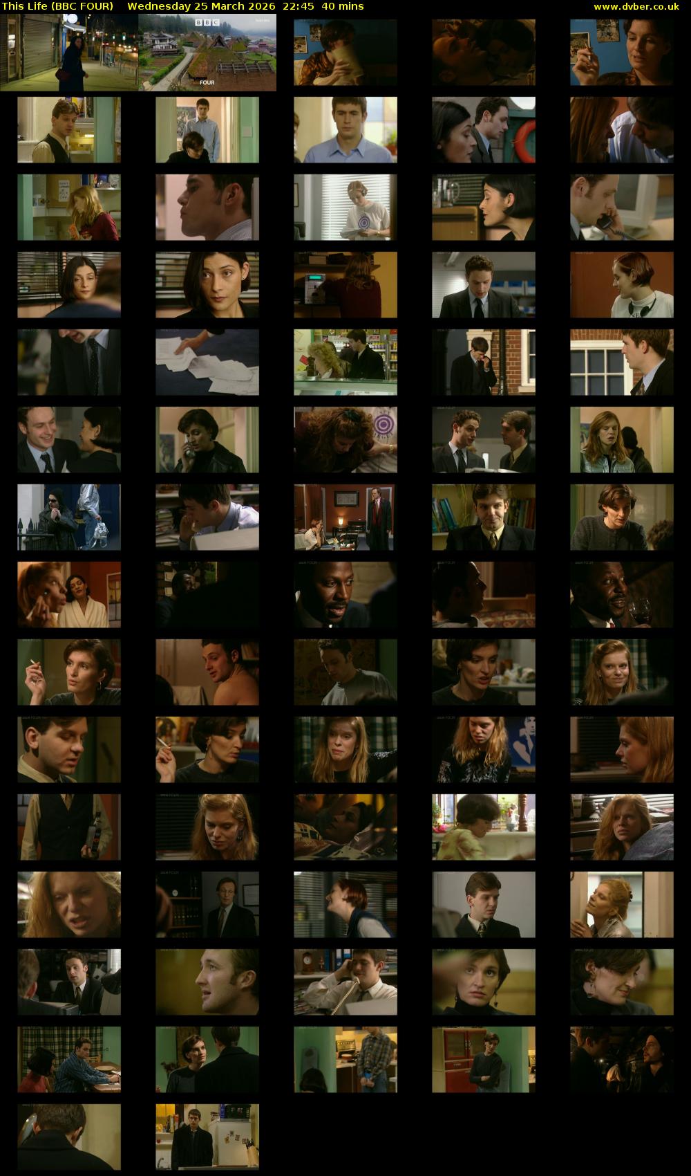 This Life (BBC FOUR) Wednesday 25 March 2026 22:45 - 23:25