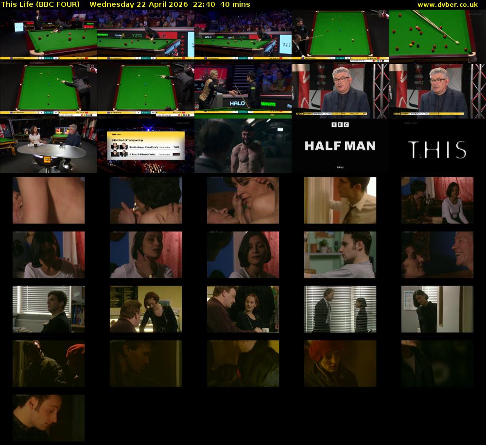 This Life (BBC FOUR) Wednesday 22 April 2026 22:40 - 23:20