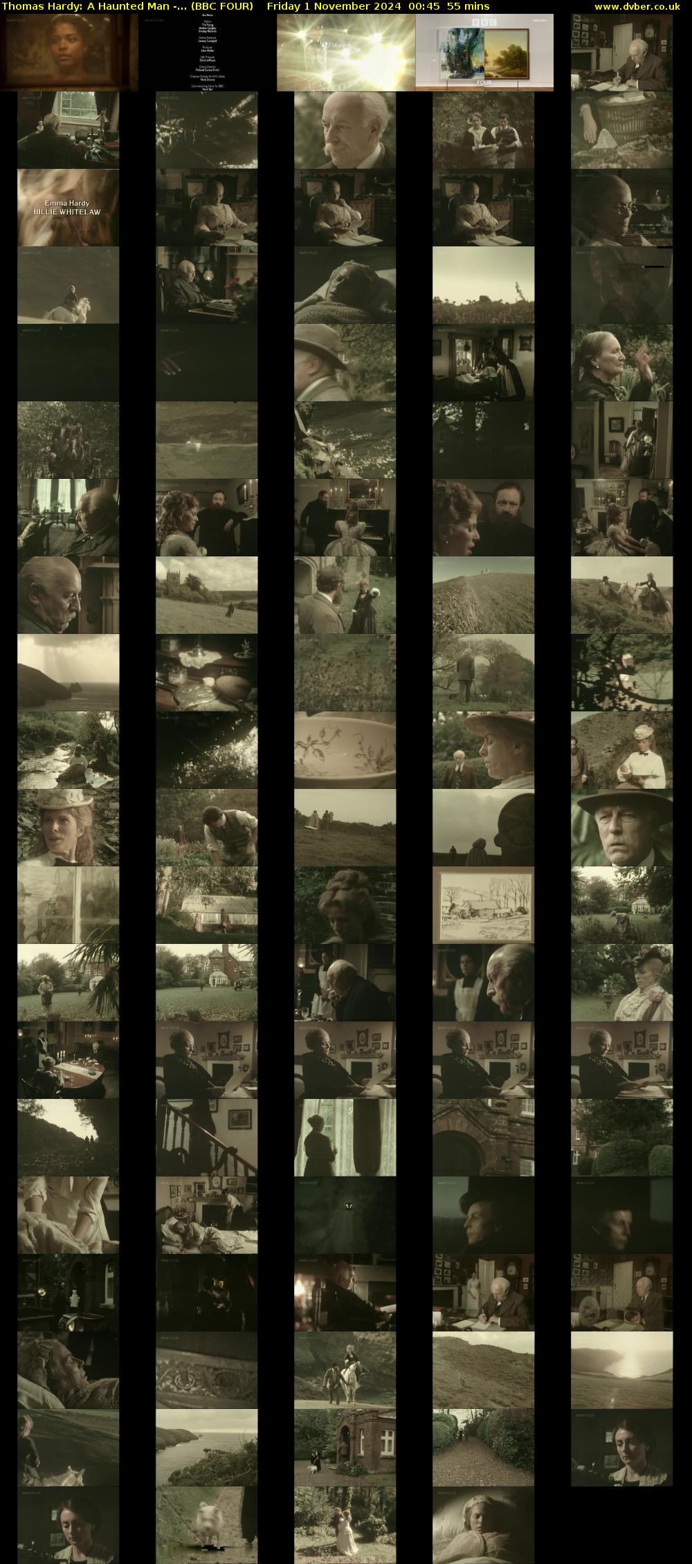 Thomas Hardy: A Haunted Man -... (BBC FOUR) Friday 1 November 2024 00:45 - 01:40