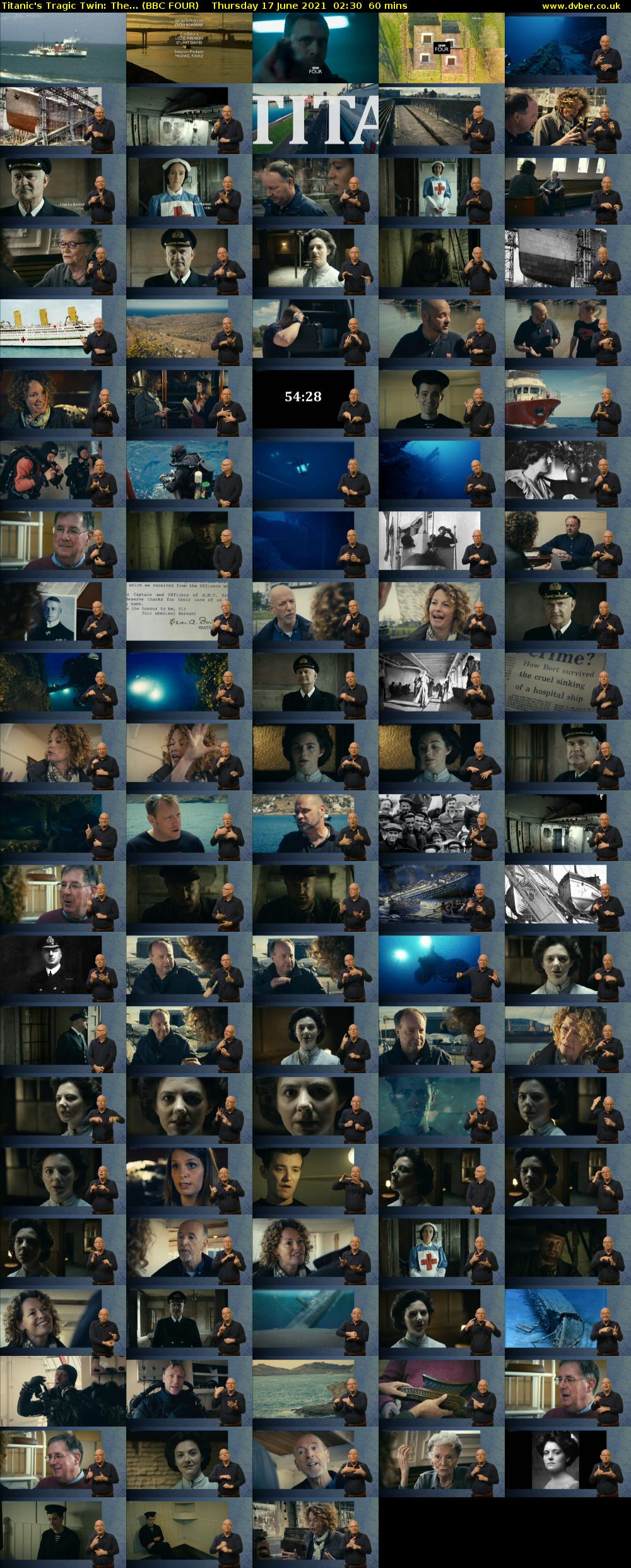 Titanic's Tragic Twin: The... (BBC FOUR) Thursday 17 June 2021 02:30 - 03:30