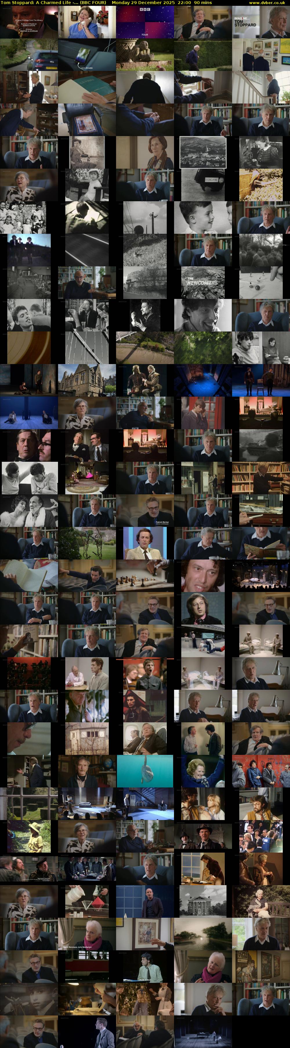 Tom Stoppard: A Charmed Life -... (BBC FOUR) Monday 29 December 2025 22:00 - 23:30