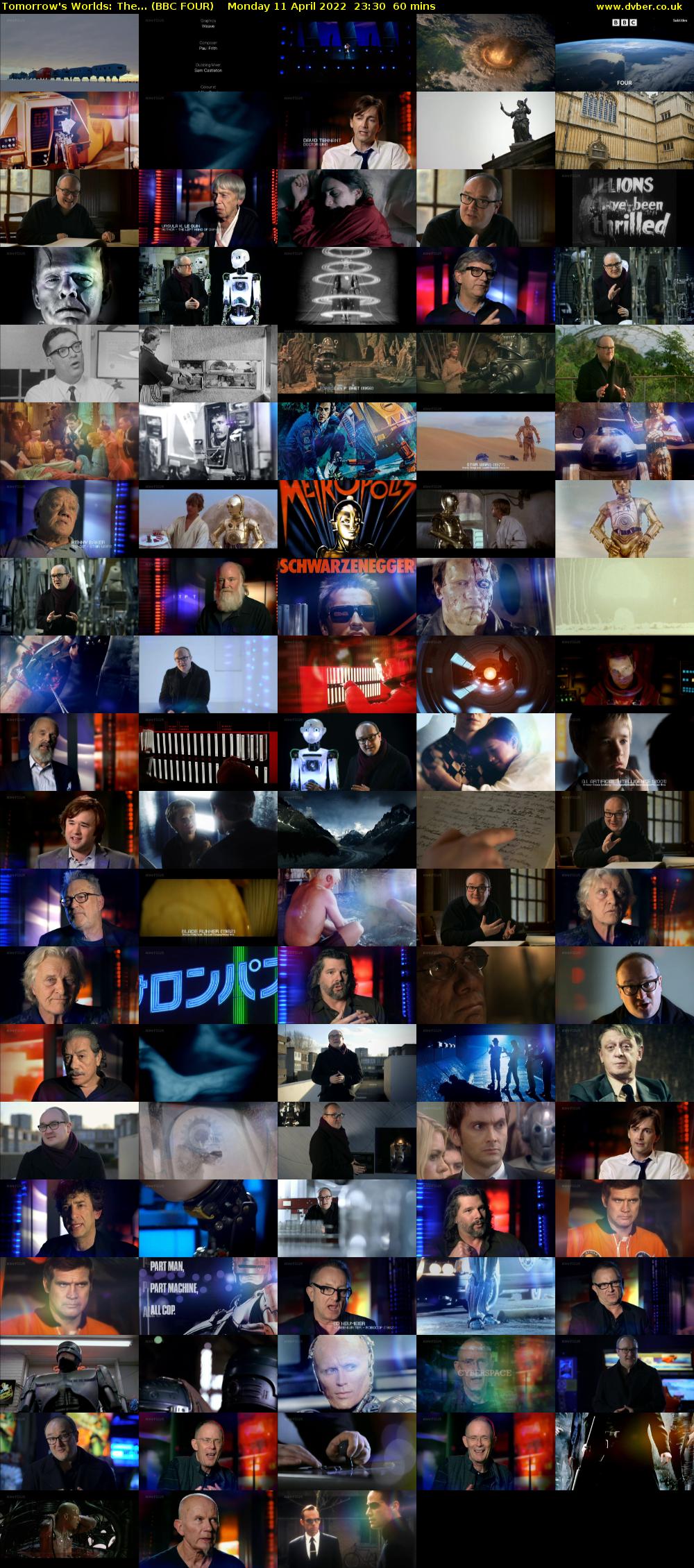 Tomorrow's Worlds: The... (BBC FOUR) Monday 11 April 2022 23:30 - 00:30