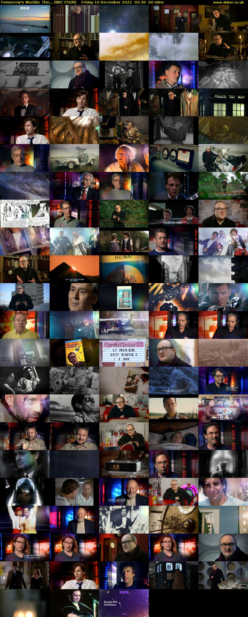 Tomorrow's Worlds: The... (BBC FOUR) Friday 16 December 2022 02:30 - 03:30