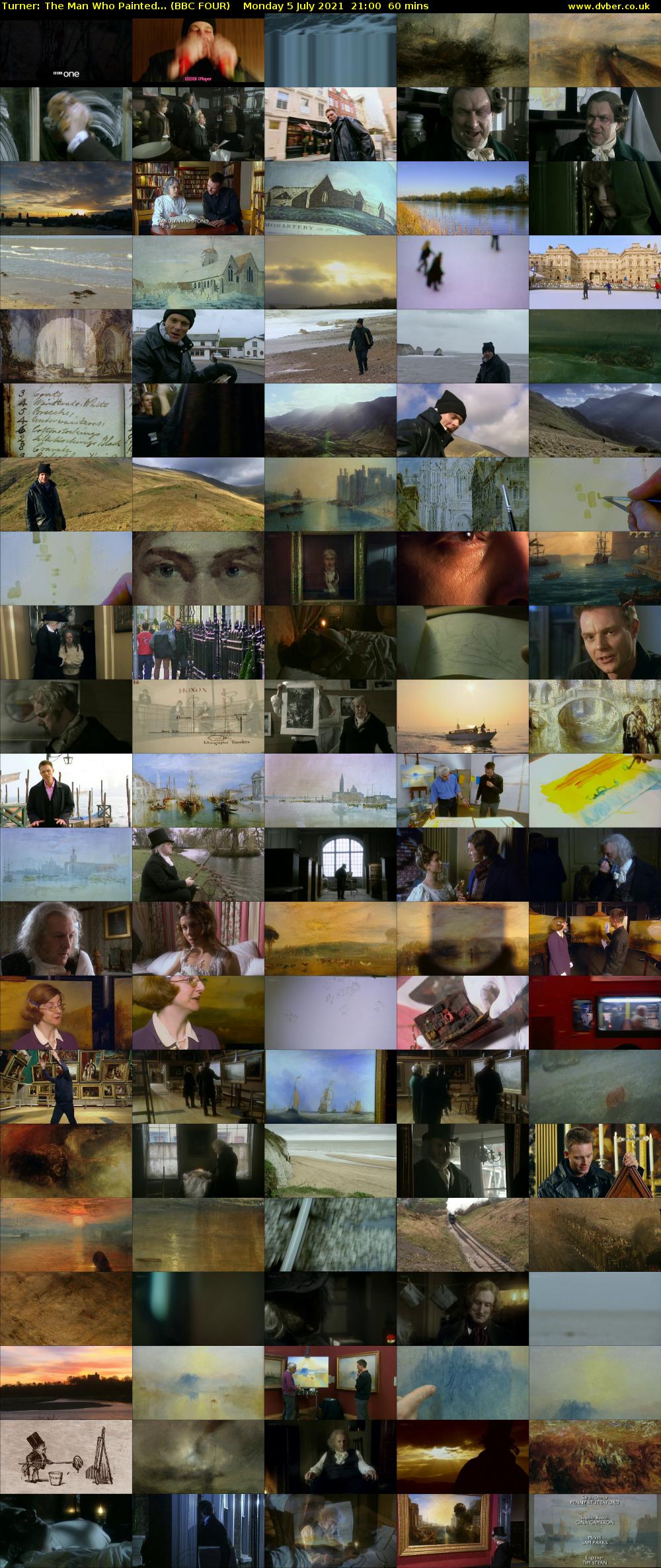 Turner: The Man Who Painted... (BBC FOUR) Monday 5 July 2021 21:00 - 22:00