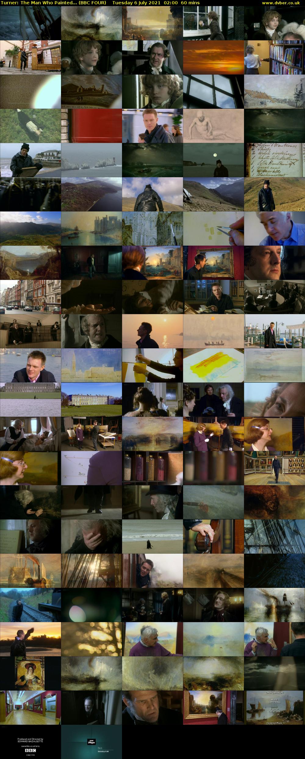 Turner: The Man Who Painted... (BBC FOUR) Tuesday 6 July 2021 02:00 - 03:00