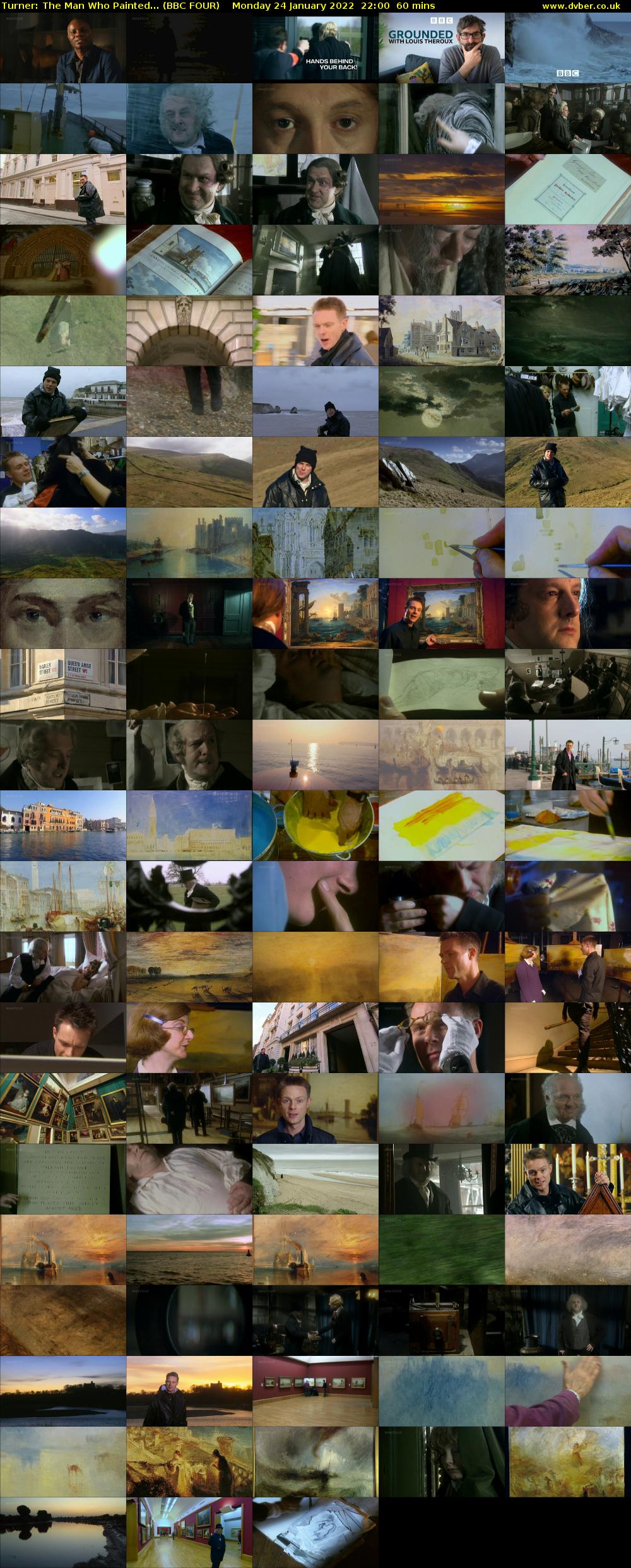 Turner: The Man Who Painted... (BBC FOUR) Monday 24 January 2022 22:00 - 23:00