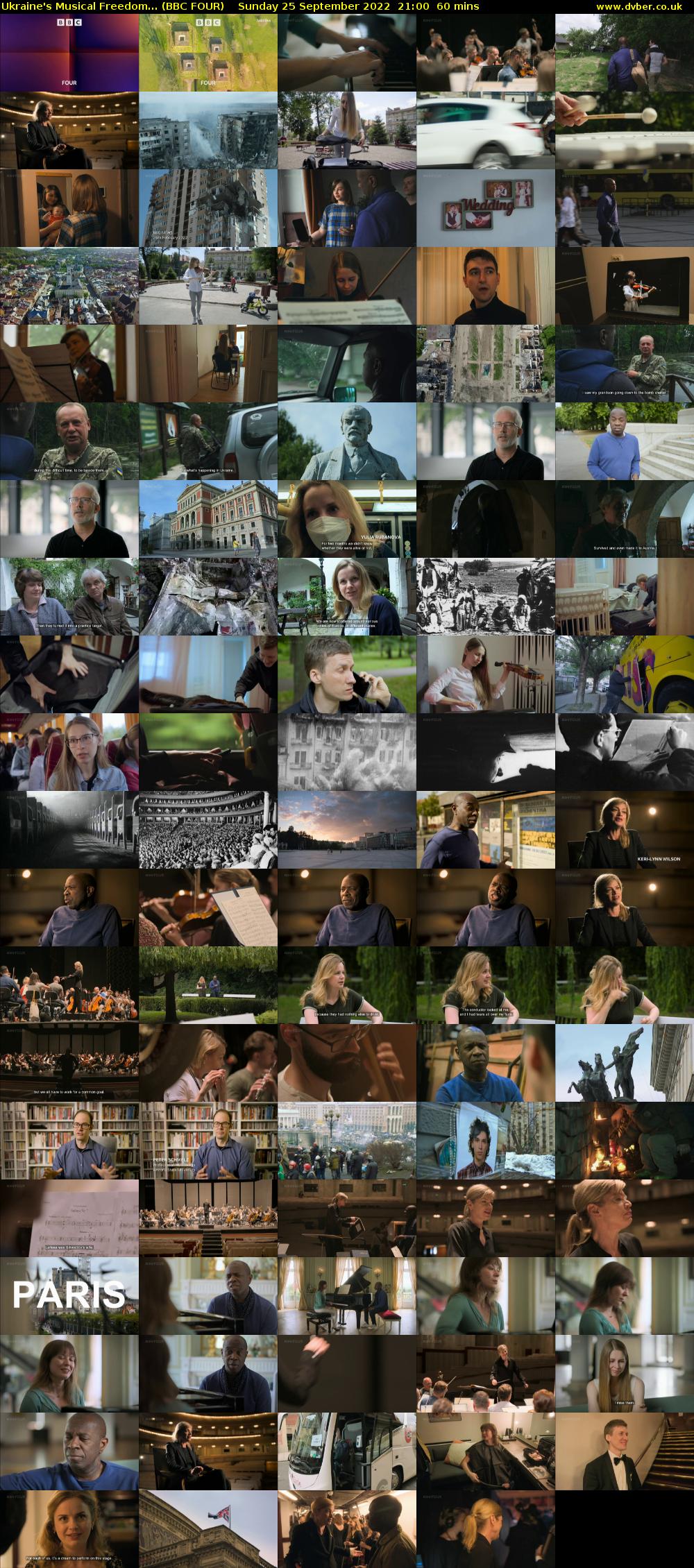 Ukraine's Musical Freedom... (BBC FOUR) Sunday 25 September 2022 21:00 - 22:00