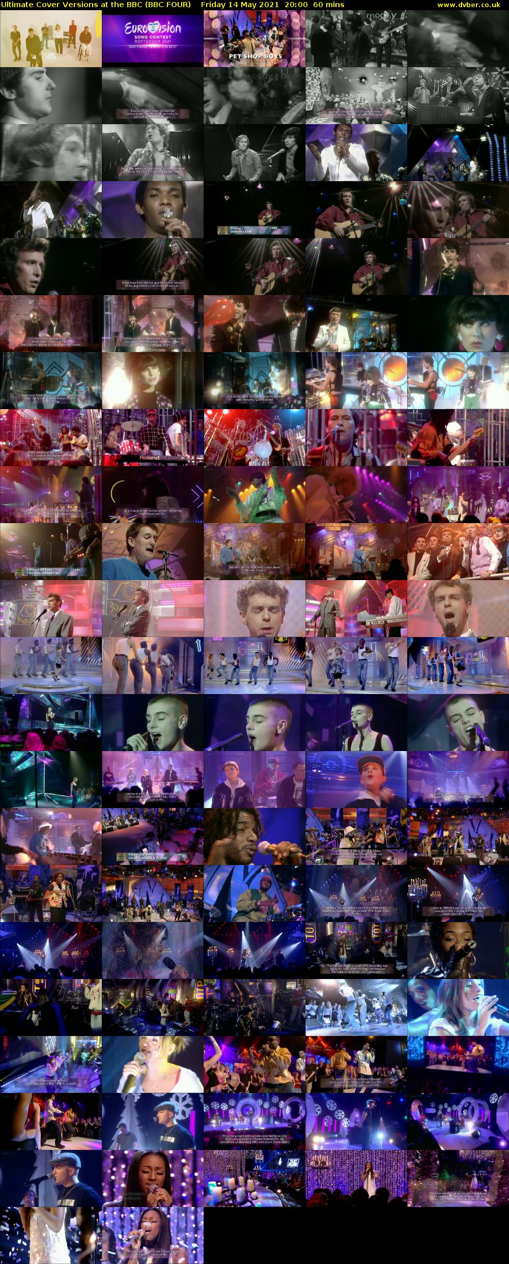 Ultimate Cover Versions at the BBC (BBC FOUR) Friday 14 May 2021 20:00 - 21:00