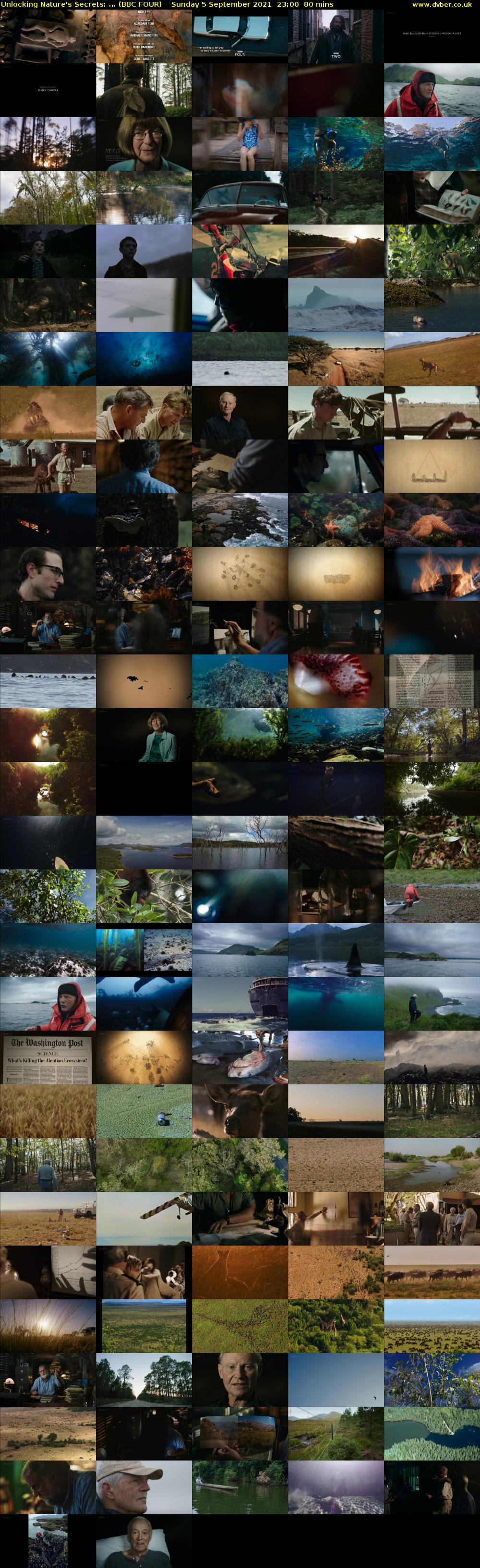 Unlocking Nature's Secrets: ... (BBC FOUR) Sunday 5 September 2021 23:00 - 00:20