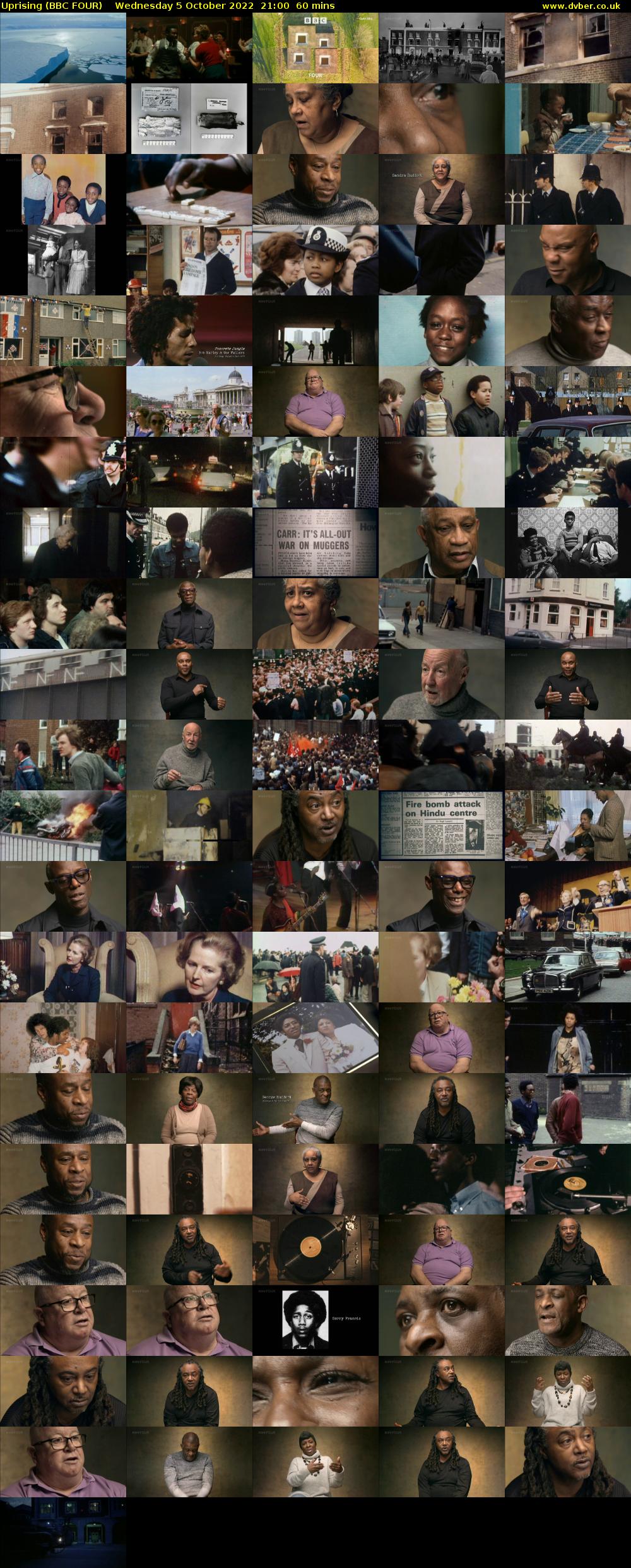 Uprising (BBC FOUR) Wednesday 5 October 2022 21:00 - 22:00