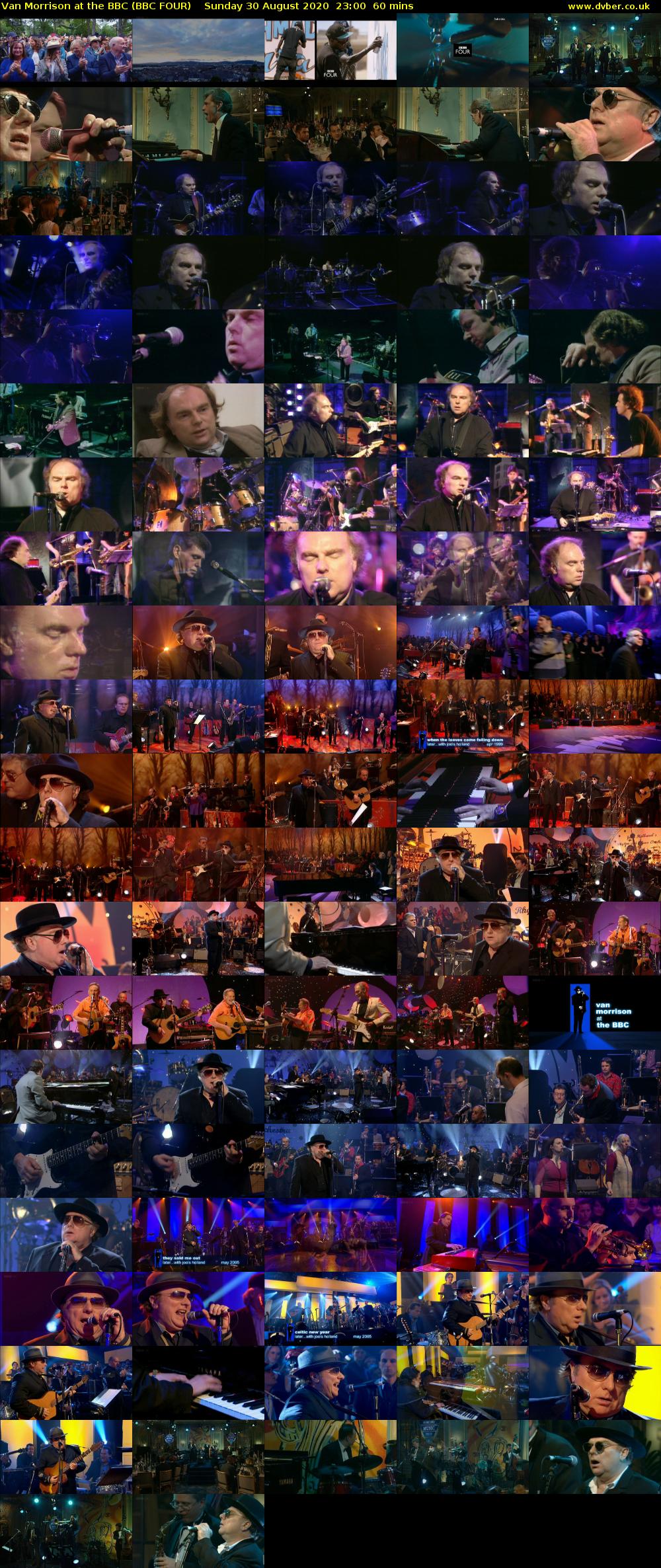 Van Morrison at the BBC (BBC FOUR) Sunday 30 August 2020 23:00 - 00:00