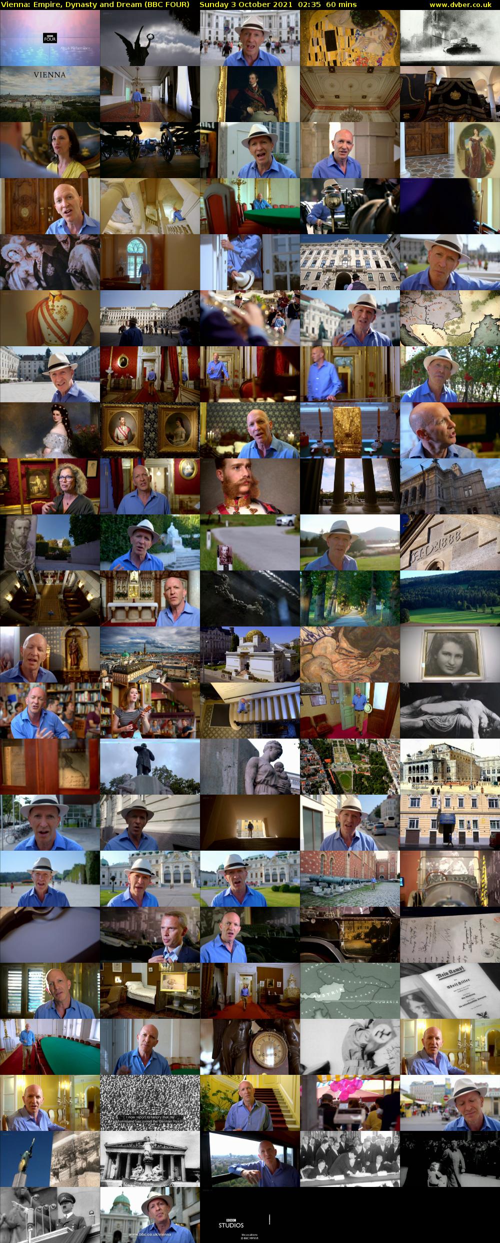 Vienna: Empire, Dynasty and Dream (BBC FOUR) Sunday 3 October 2021 02:35 - 03:35