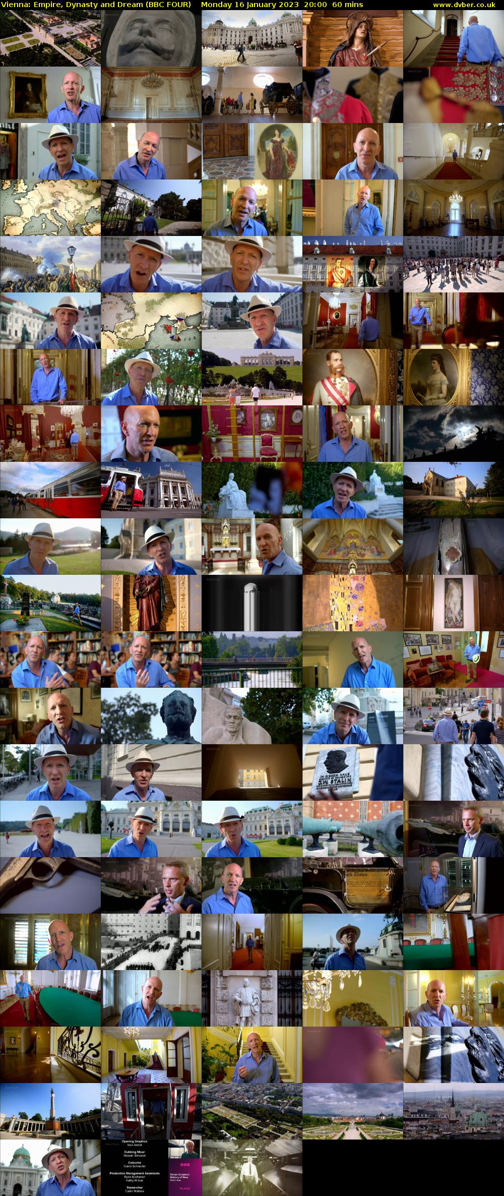 Vienna: Empire, Dynasty and Dream (BBC FOUR) Monday 16 January 2023 20:00 - 21:00
