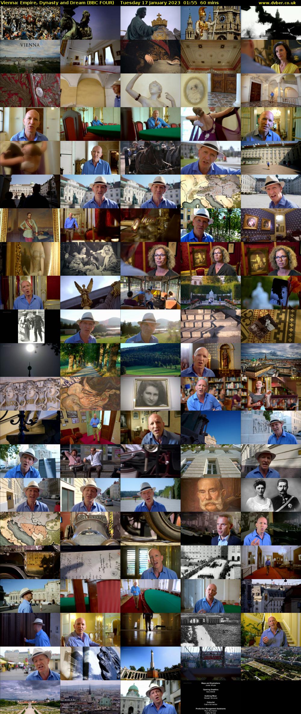 Vienna: Empire, Dynasty and Dream (BBC FOUR) Tuesday 17 January 2023 01:55 - 02:55