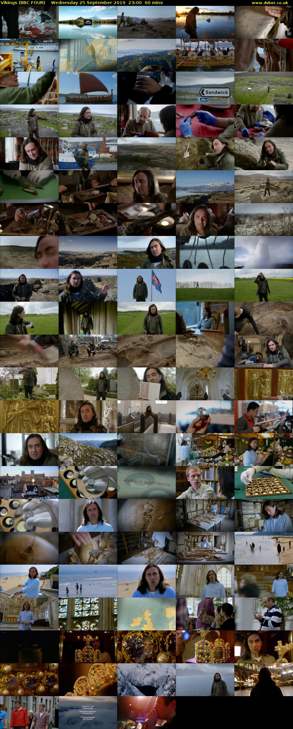 Vikings (BBC FOUR) Wednesday 25 September 2019 23:00 - 00:00