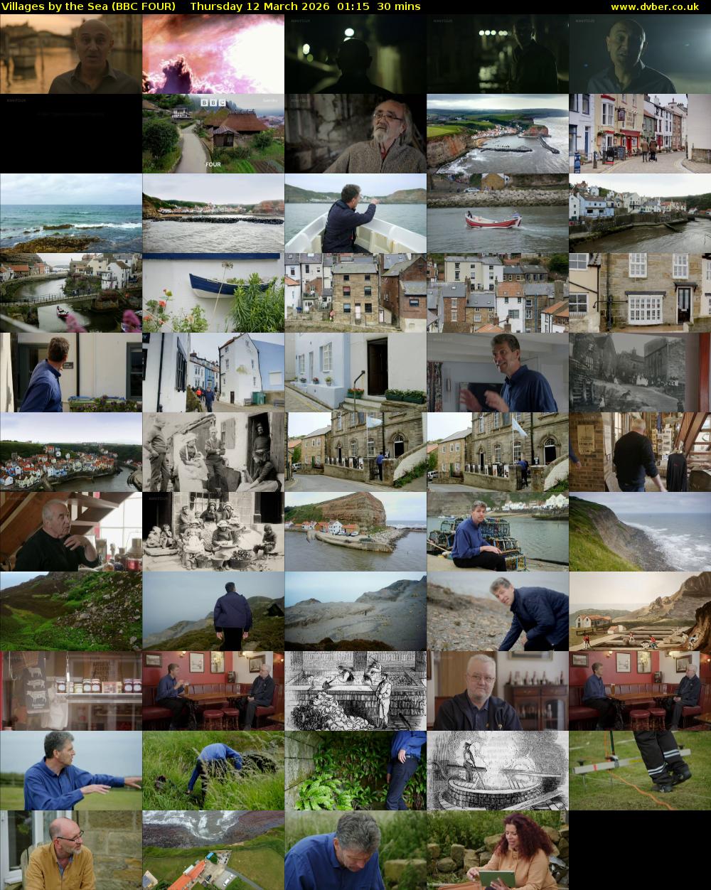 Villages by the Sea (BBC FOUR) Thursday 12 March 2026 01:15 - 01:45