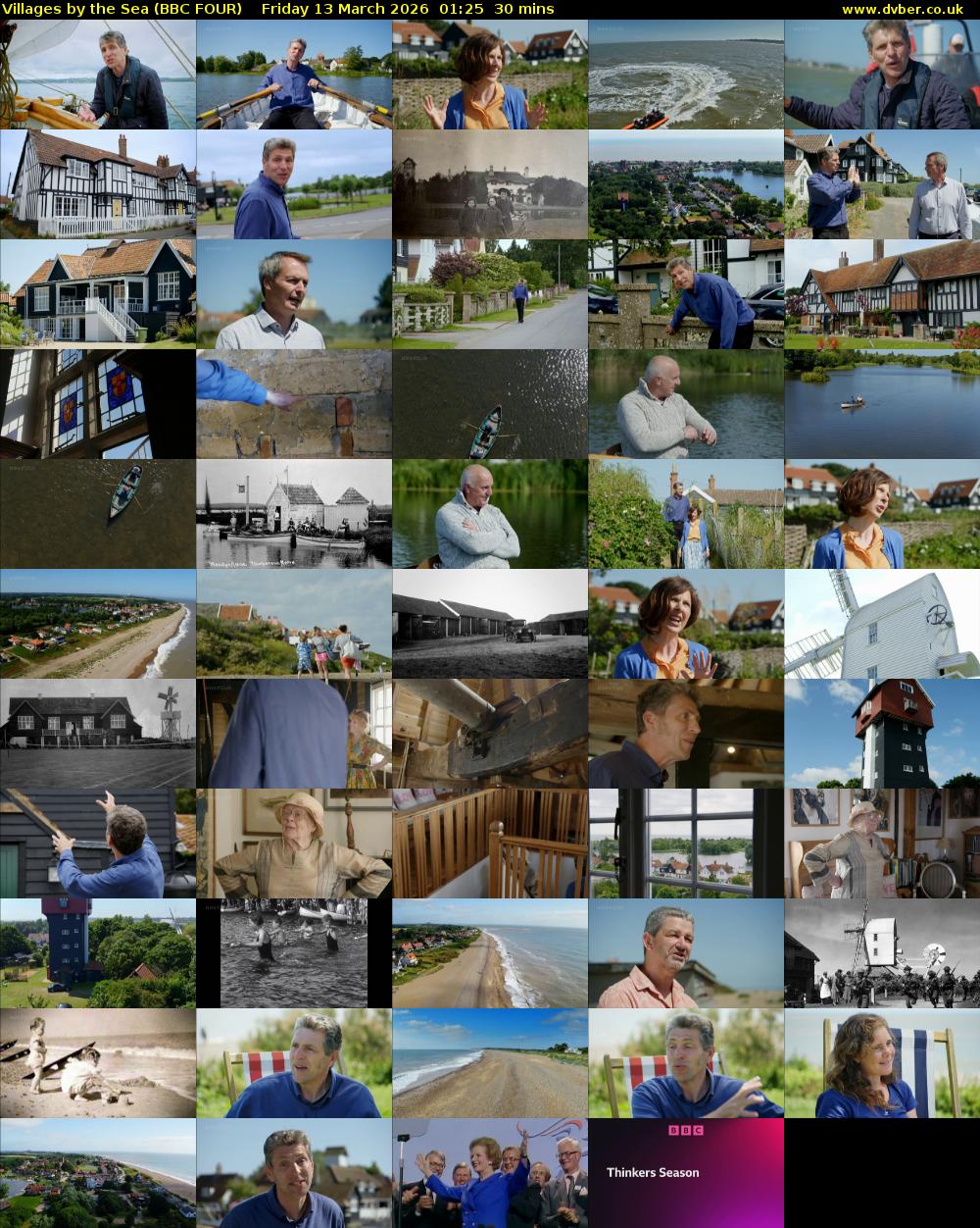 Villages by the Sea (BBC FOUR) Friday 13 March 2026 01:25 - 01:55