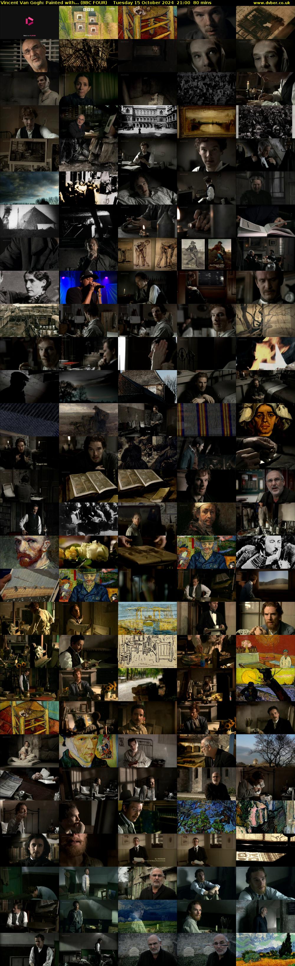 Vincent Van Gogh: Painted with... (BBC FOUR) Tuesday 15 October 2024 21:00 - 22:20