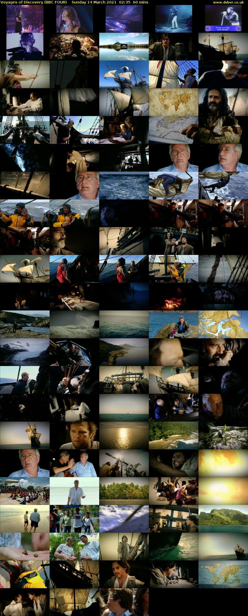 Voyages of Discovery (BBC FOUR) Sunday 14 March 2021 02:35 - 03:35