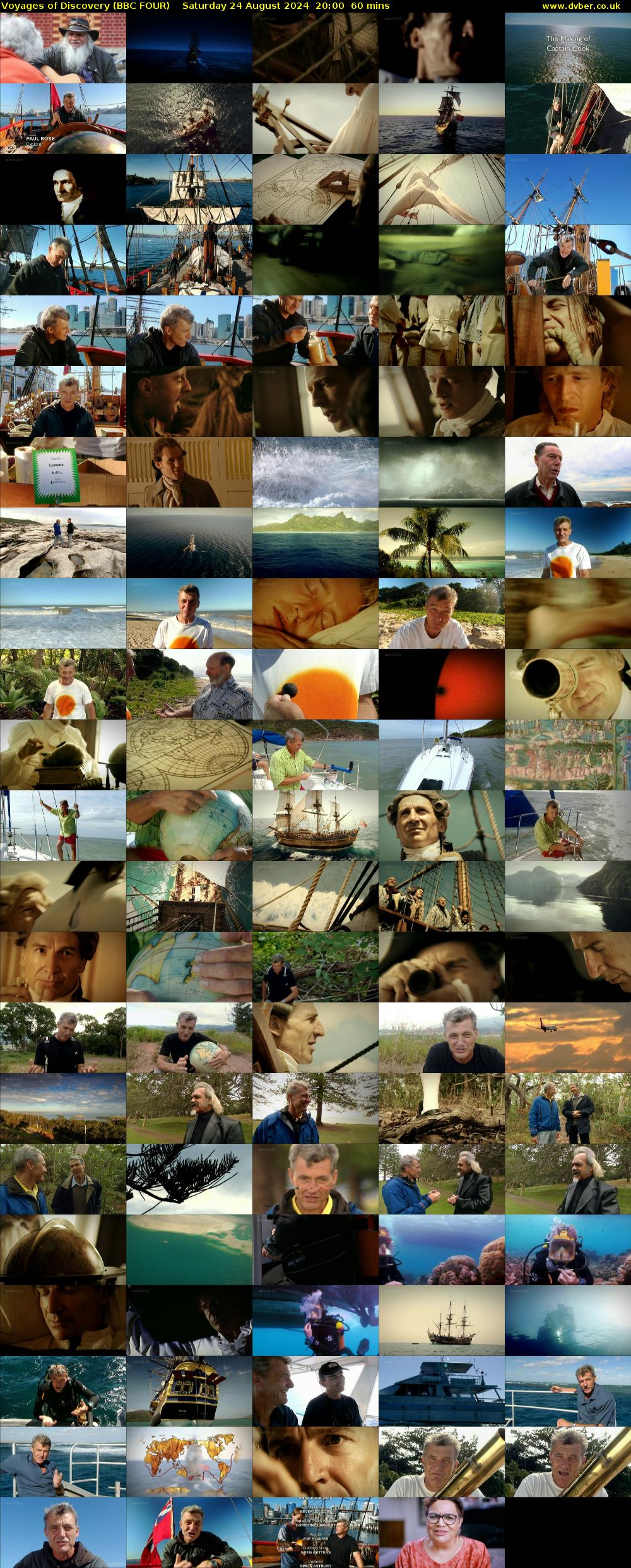 Voyages of Discovery (BBC FOUR) Saturday 24 August 2024 20:00 - 21:00