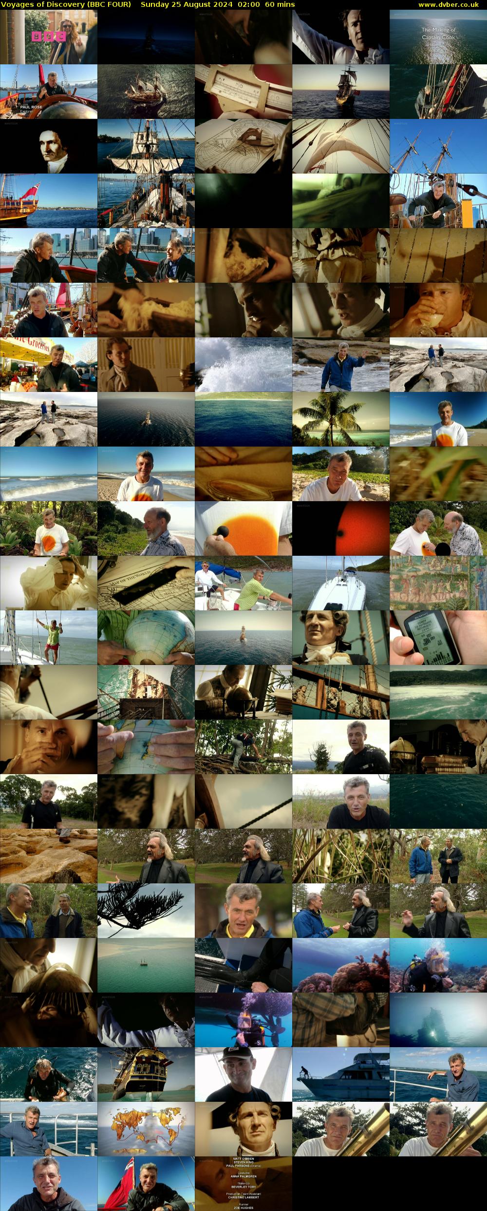 Voyages of Discovery (BBC FOUR) Sunday 25 August 2024 02:00 - 03:00