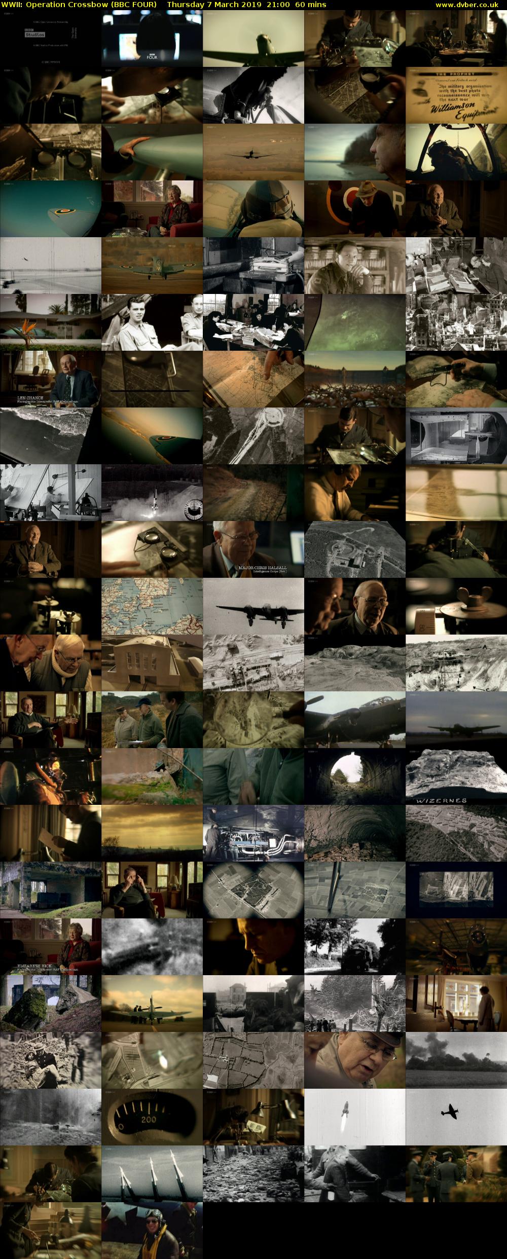 WWII: Operation Crossbow (BBC FOUR) Thursday 7 March 2019 21:00 - 22:00