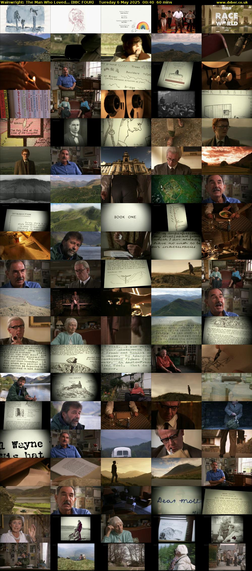 Wainwright: The Man Who Loved... (BBC FOUR) Tuesday 6 May 2025 00:40 - 01:40