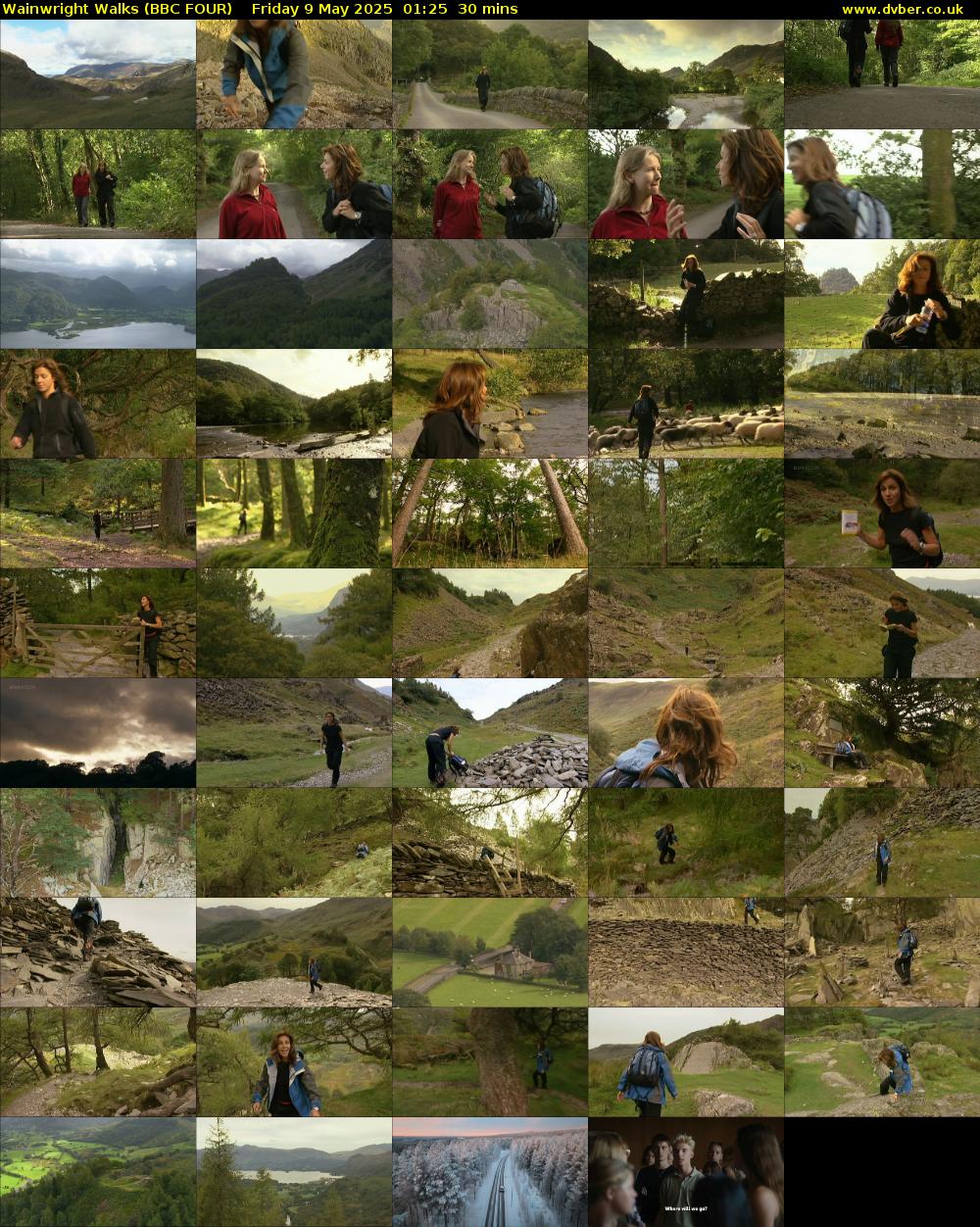 Wainwright Walks (BBC FOUR) Friday 9 May 2025 01:25 - 01:55
